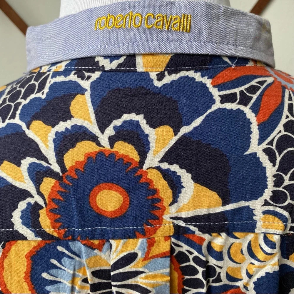 Roberto Cavalli Psychedelic Snap Button Shirt - Picture 4 of 16